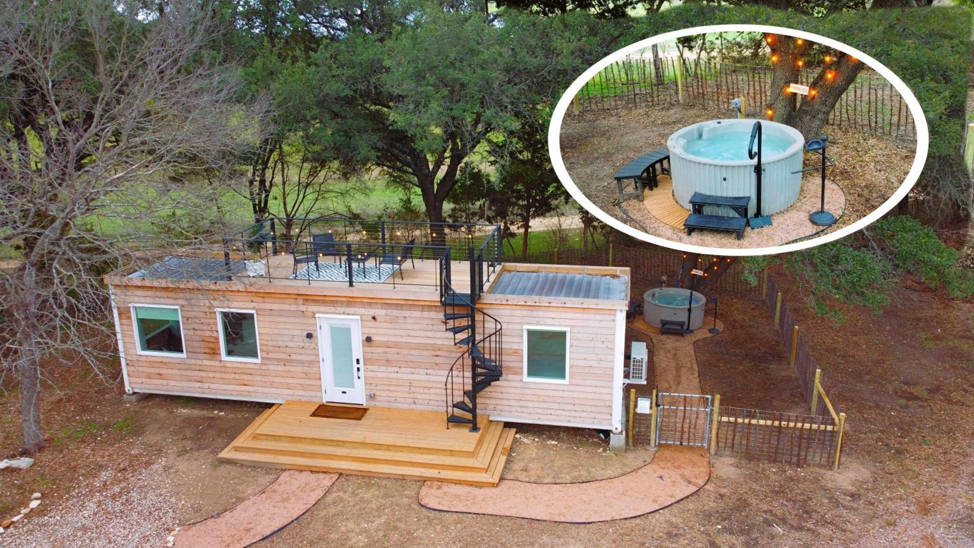 The Lonely Bull Luxury Container Home On 5 Acres WeatherfordWeatherford  Kültér fotó